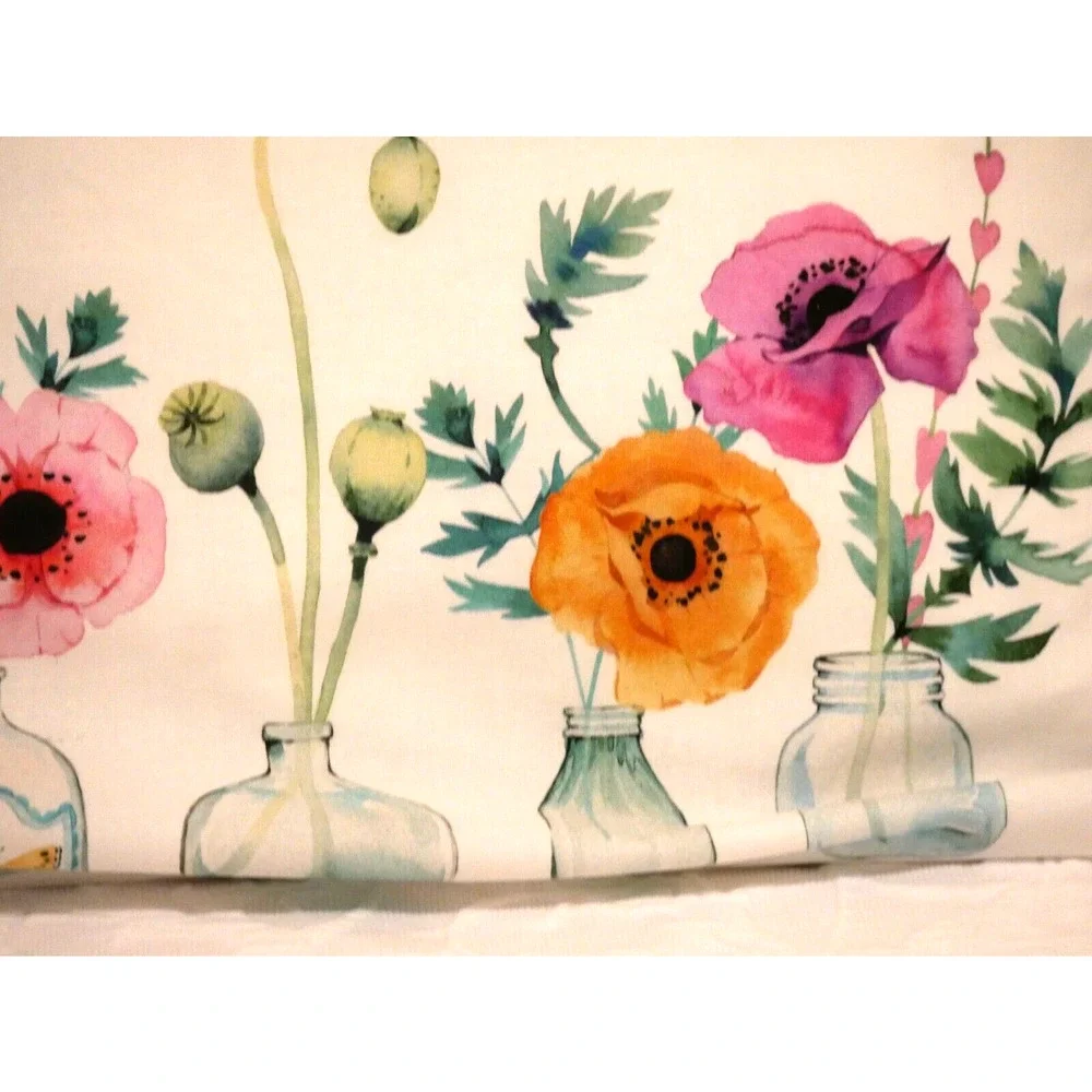 Handmade Standard Size Pillowcase Set English Garden